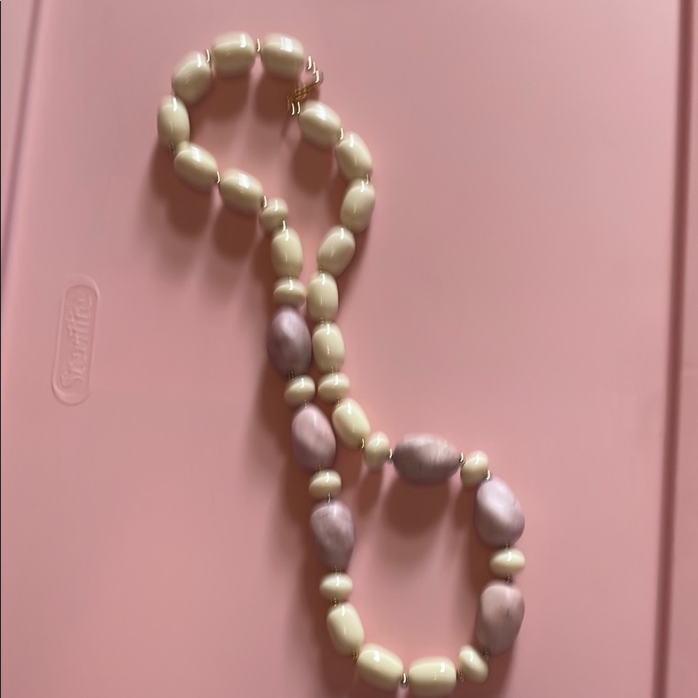 Elegant Pastel Beaded Necklace